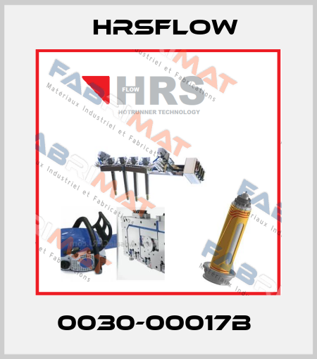 0030-00017B  HRSflow