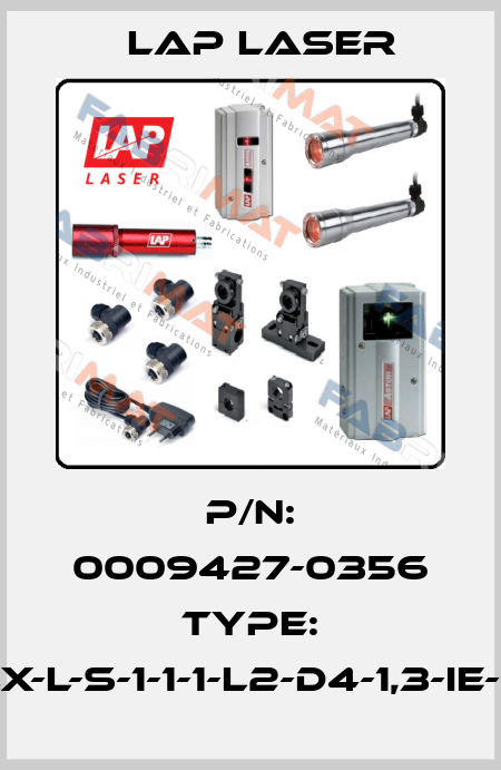 p/n: 0009427-0356 type: SLX-L-S-1-1-1-L2-D4-1,3-IE-5-1 Lap Laser
