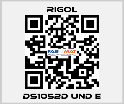 DS1052D und E Rigol
