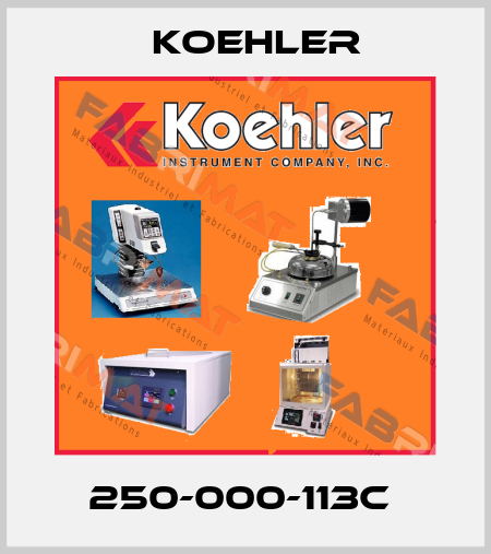 250-000-113C  Koehler