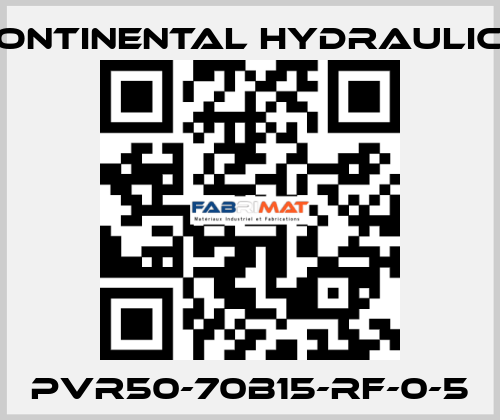 PVR50-70B15-RF-0-5 Continental Hydraulics