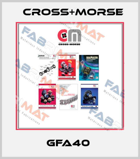 GFA40  Cross+Morse