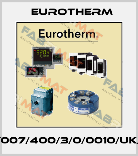 605/007/400/3/0/0010/UK/000 Eurotherm