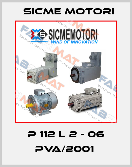 P 112 L 2 - 06 PVA/2001  Sicme Motori