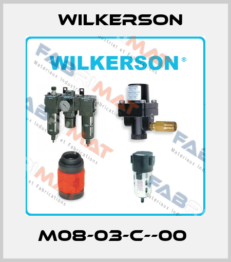 M08-03-C--00  Wilkerson