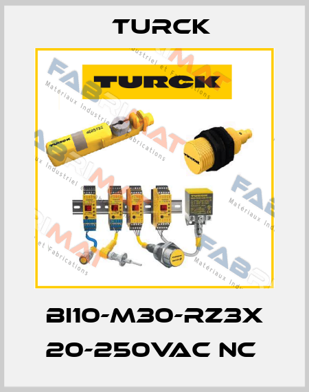BI10-M30-RZ3X 20-250VAC NC  Turck