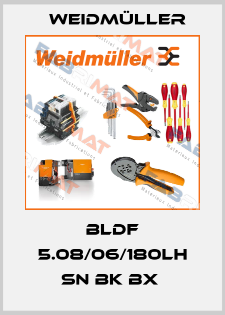 BLDF 5.08/06/180LH SN BK BX  Weidmüller