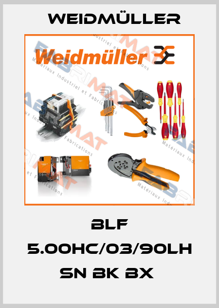 BLF 5.00HC/03/90LH SN BK BX  Weidmüller