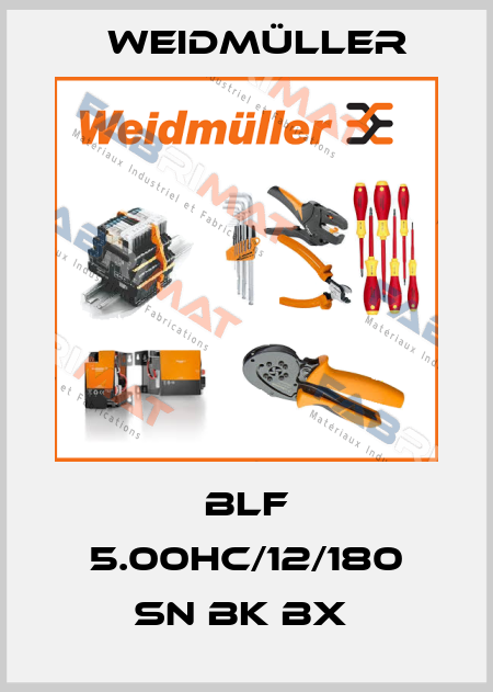 BLF 5.00HC/12/180 SN BK BX  Weidmüller