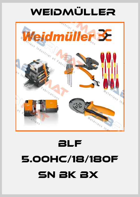 BLF 5.00HC/18/180F SN BK BX  Weidmüller
