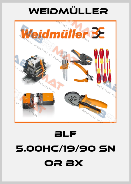 BLF 5.00HC/19/90 SN OR BX  Weidmüller