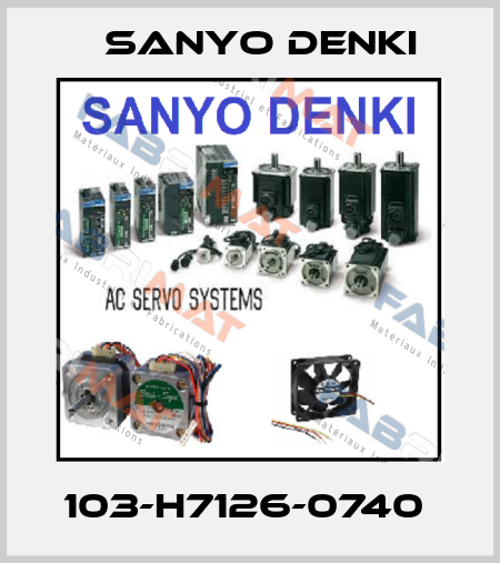 103-H7126-0740  Sanyo Denki