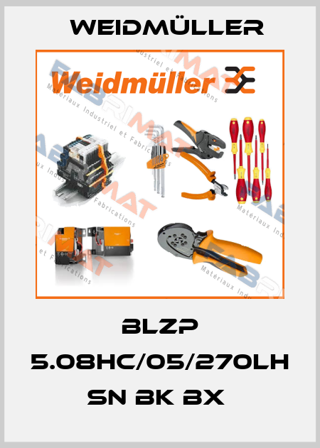 BLZP 5.08HC/05/270LH SN BK BX  Weidmüller