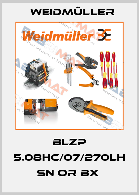 BLZP 5.08HC/07/270LH SN OR BX  Weidmüller