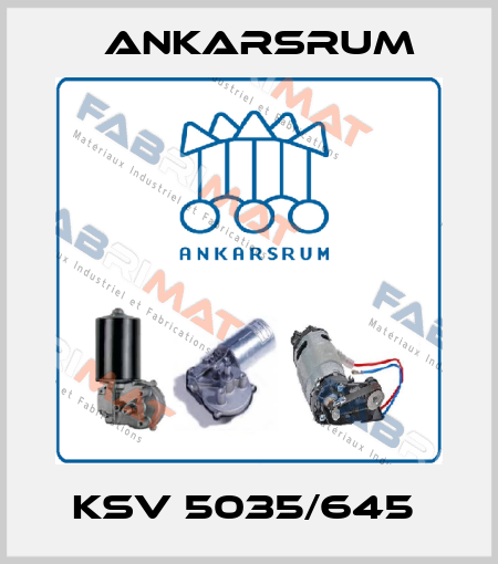 KSV 5035/645  Ankarsrum
