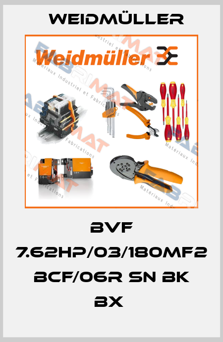 BVF 7.62HP/03/180MF2 BCF/06R SN BK BX  Weidmüller