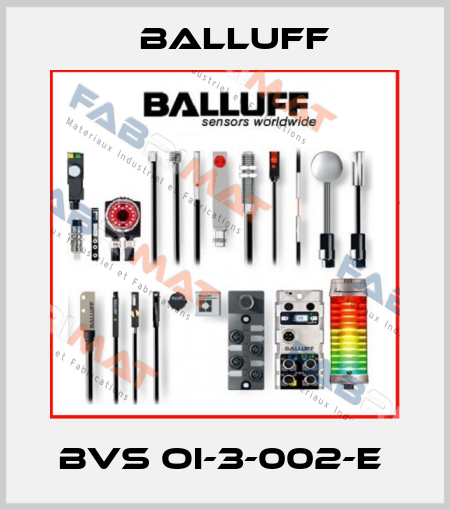 BVS OI-3-002-E  Balluff