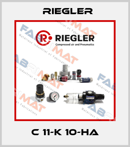 C 11-K 10-HA Riegler