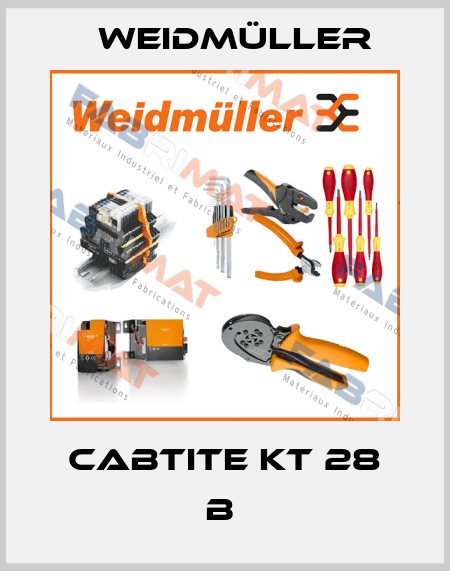 CABTITE KT 28 B  Weidmüller