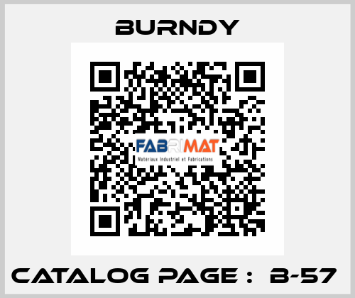 CATALOG PAGE :  B-57  Burndy