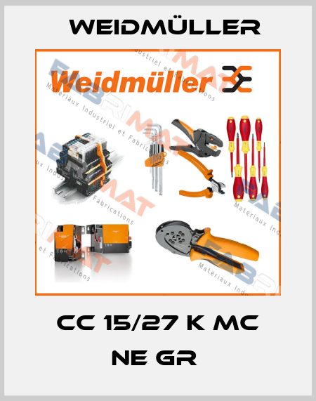 CC 15/27 K MC NE GR  Weidmüller