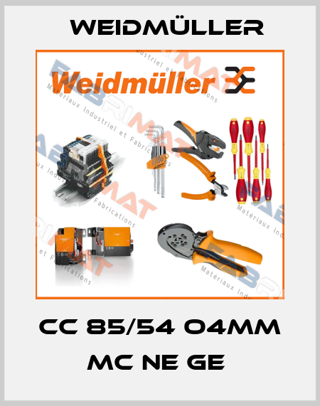 CC 85/54 O4MM MC NE GE  Weidmüller