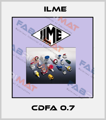 CDFA 0.7 Ilme
