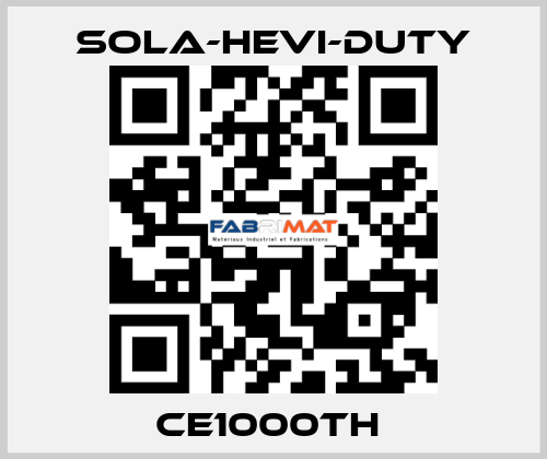 CE1000TH  Sola-Hevi-Duty