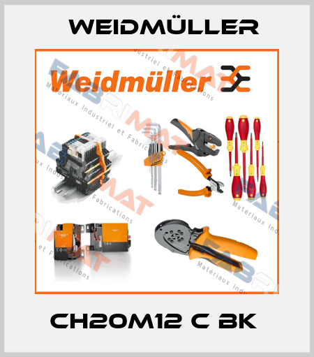 CH20M12 C BK  Weidmüller