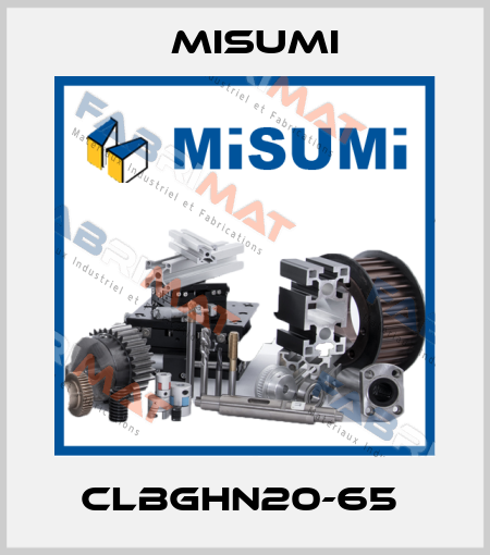 CLBGHN20-65  Misumi