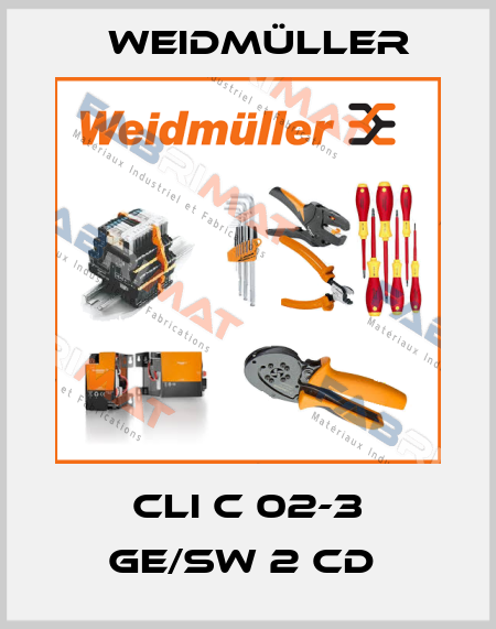 CLI C 02-3 GE/SW 2 CD  Weidmüller