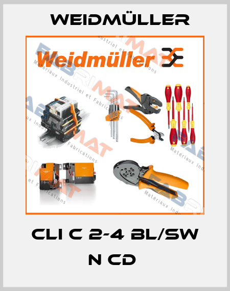 CLI C 2-4 BL/SW N CD  Weidmüller