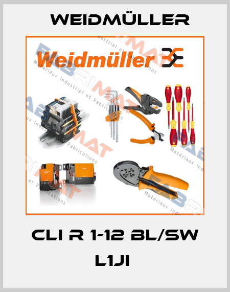 CLI R 1-12 BL/SW L1JI  Weidmüller