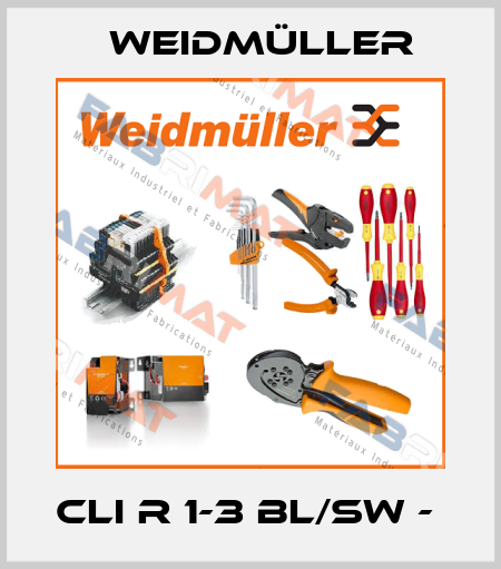 CLI R 1-3 BL/SW -  Weidmüller