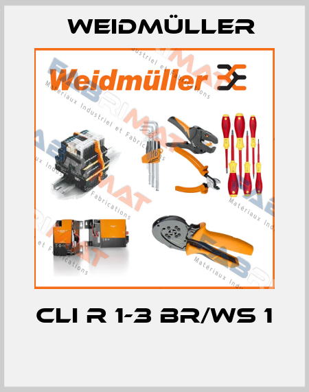 CLI R 1-3 BR/WS 1  Weidmüller