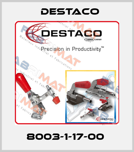 8003-1-17-00  Destaco