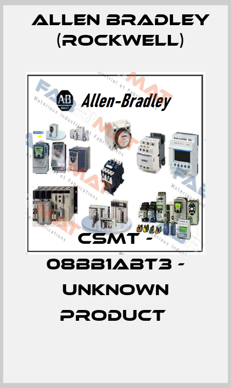 CSMT - 08BB1ABT3 - unknown product  Allen Bradley (Rockwell)