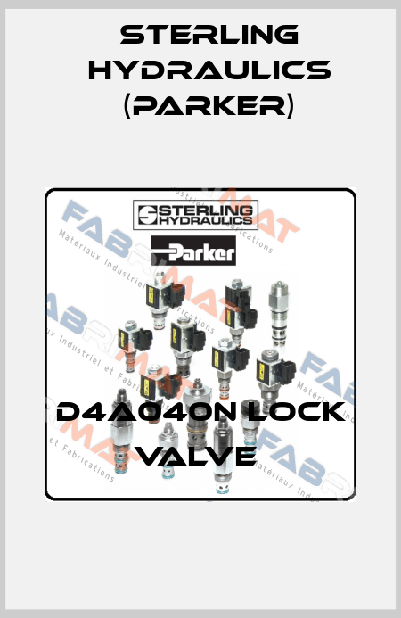 D4A040N LOCK VALVE  Sterling Hydraulics (Parker)