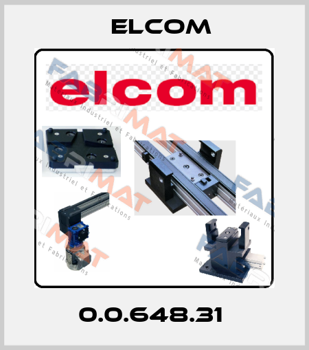 0.0.648.31  Elcom