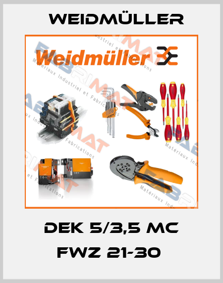 DEK 5/3,5 MC FWZ 21-30  Weidmüller