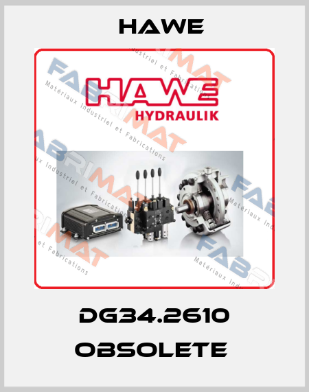DG34.2610 obsolete  Hawe