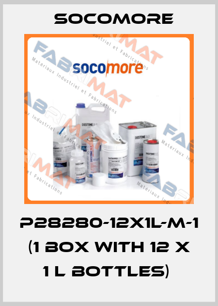 P28280-12X1L-M-1  (1 BOX WITH 12 X 1 L BOTTLES)  Socomore