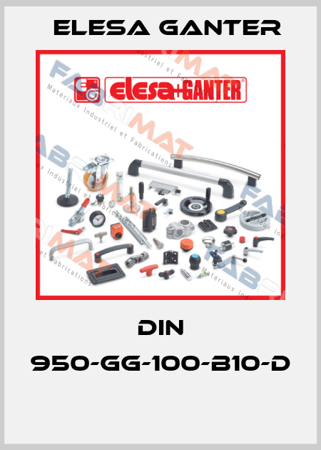 DIN 950-GG-100-B10-D  Elesa Ganter