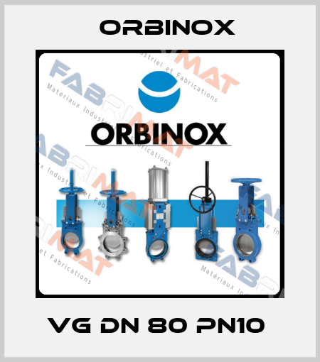 VG DN 80 PN10  Orbinox
