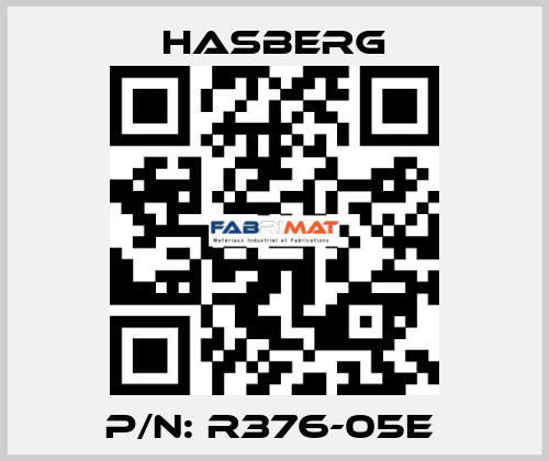 P/N: R376-05E  Hasberg