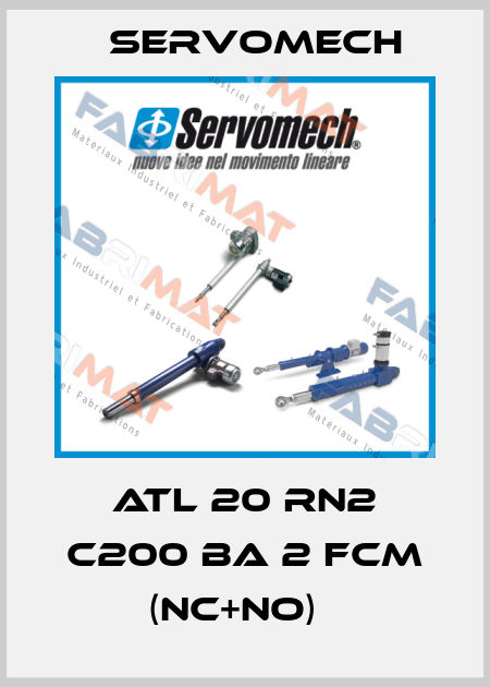 ATL 20 RN2 C200 BA 2 FCM (NC+NO)   Servomech