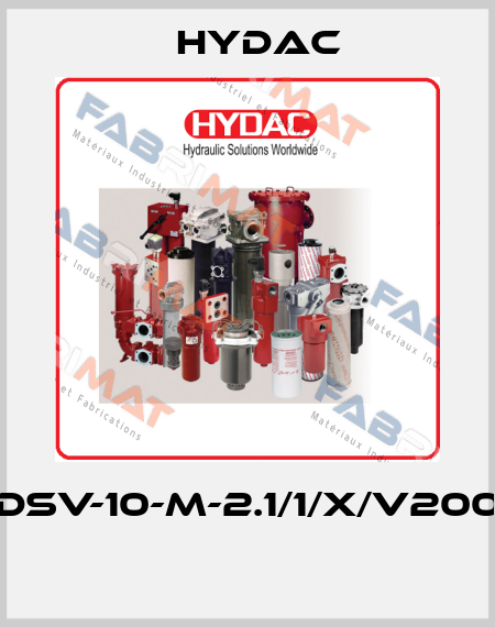 DSV-10-M-2.1/1/X/V200  Hydac