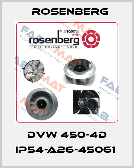DVW 450-4D IP54-A26-45061  Rosenberg