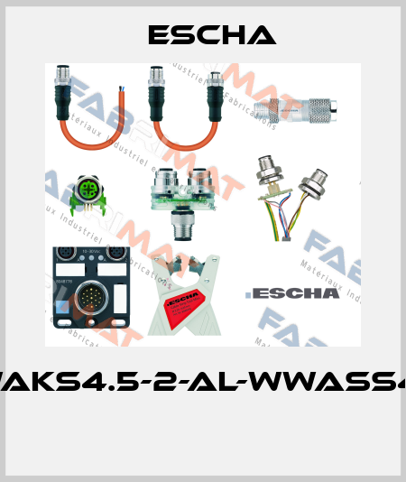AL-WWAKS4.5-2-AL-WWASS4.5/P01  Escha
