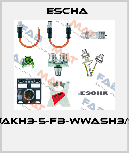 FB-WWAKH3-5-FB-WWASH3/S3930  Escha